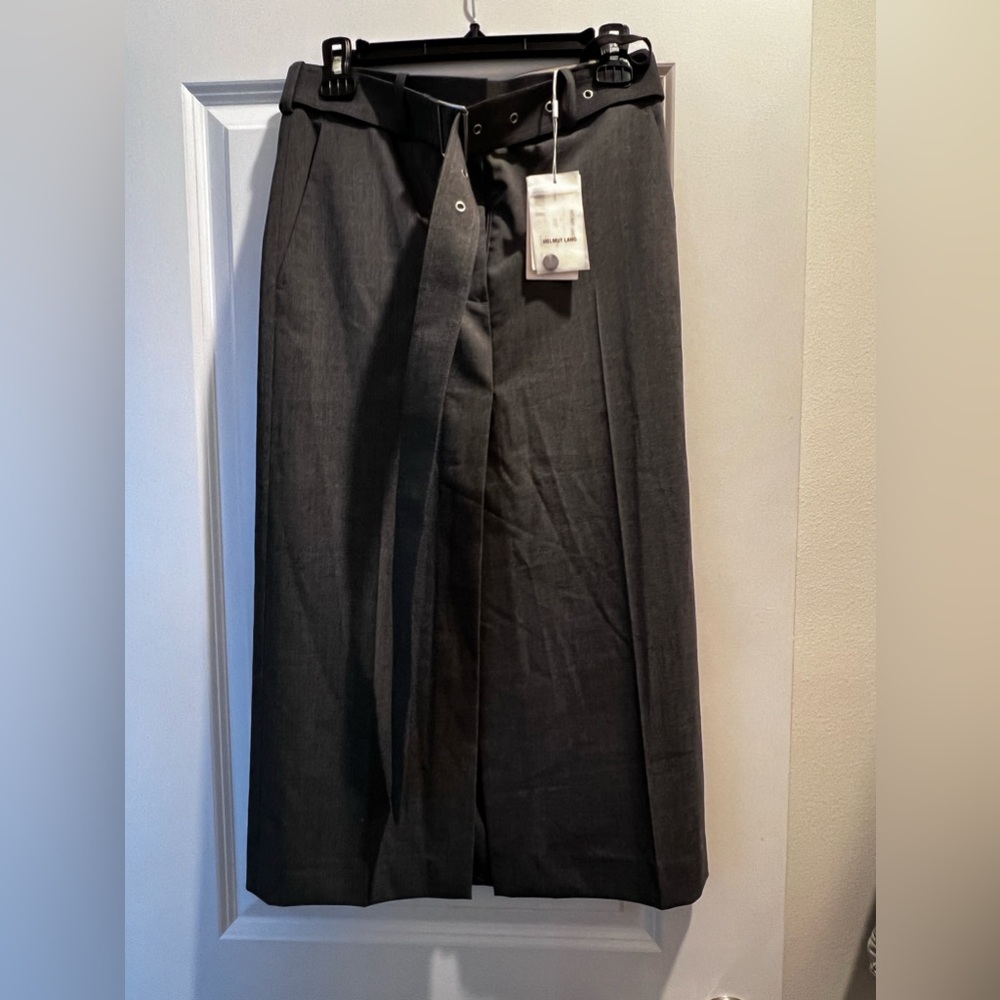 Helmut lang maxi suited skirt